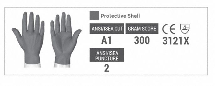 HEXARMOR Helix 1092 Coated Gloves - ANSI Abrasion Level 4, Small