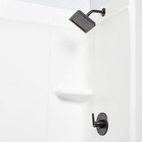 Delta Trinsic Matte Black 1-Handle Shower Faucet