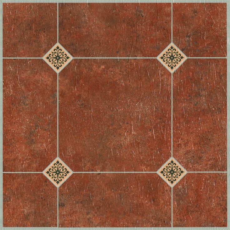 Style Selections 12-in x 12-in Adobe Peel and Stick Vinyl Tile