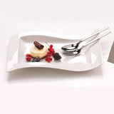 NewWave White Porcelain 19.5 in. Rectangular Platter