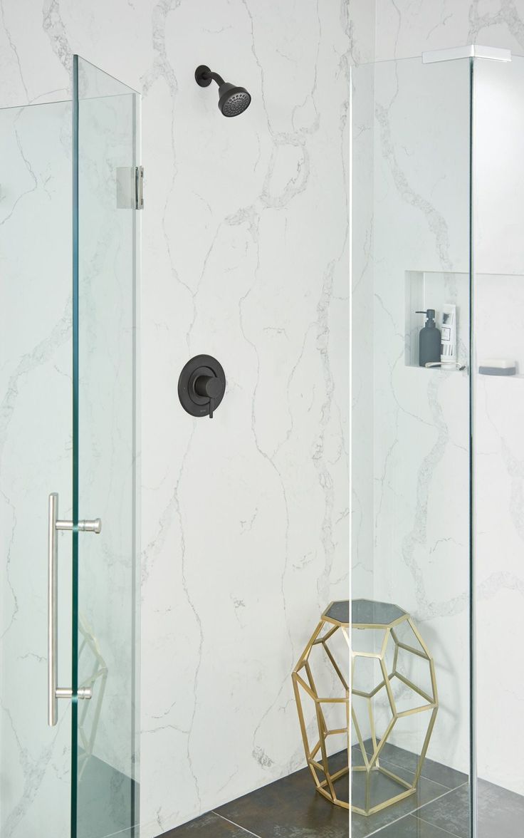Moen Align Matte Black 1-handle Shower Faucet