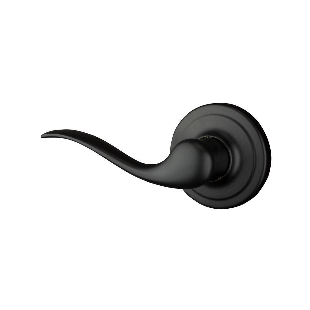 Tustin Satin Nickel Left-Handed Half-Dummy Door Lever with Microban Antimicrobial Technology - Super Arbor
