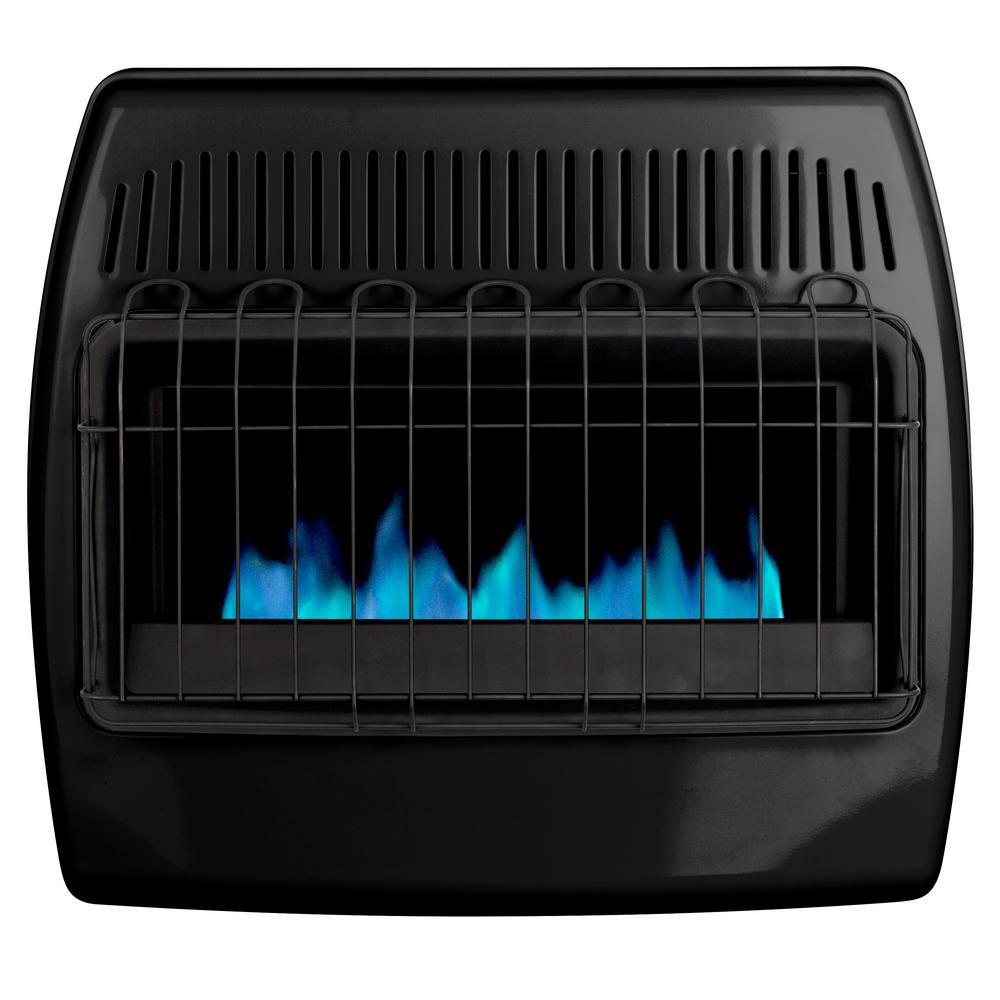 30,000 BTU Blue Flame Vent-Free Thermostatic Garage Heater - Super Arbor