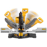 FLEXVOLT 120-Volt MAX Lithium-Ion Cordless Brushless 12 in. Sliding Miter Saw, Batteries and Bonus Stand - Super Arbor