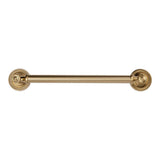 Minted 6 in. Center-to-Center Satin Brass Cabinet Pull - Super Arbor