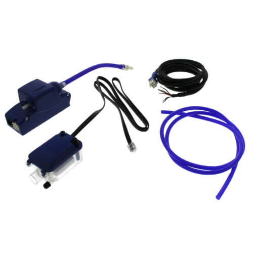 Little Giant 553507 condensate pump - front view (Voltage: 110-240V; Flow at 1 FT Head: 2.5 GPH)