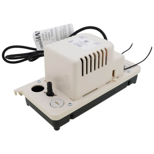 Little Giant 554201101 condensate pump - front view (Voltage: 115V; Horse Power: 1/30)