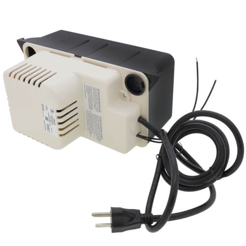 Little Giant 554415 condensate pump - detail view (Voltage: 115V; Horse Power: 1/50)