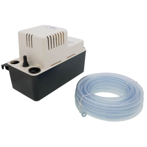Little Giant 554415 condensate pump - front view (Voltage: 115V; Horse Power: 1/50)