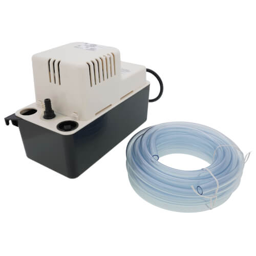 Little Giant 554435 condensate pump - front view (Voltage: 115V; Horse Power: 1/30)
