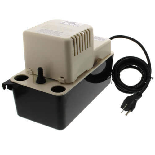 Little Giant 554461 condensate pump - front view (Voltage: 230V; Horse Power: 1/30)