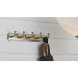 8-1/2 in. Key Holder in Brushed Nickel - Super Arbor