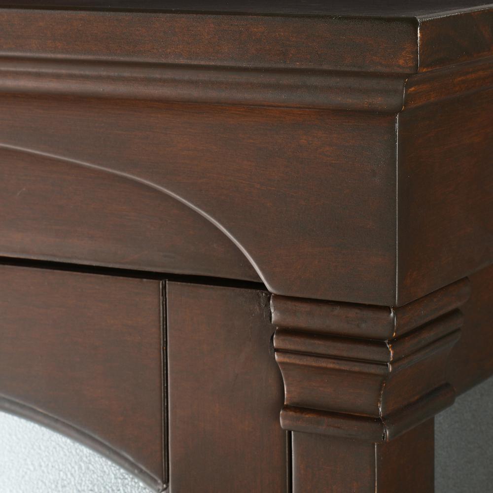 Andover 18 in. W x 65 in. H x 16 in. D Bathroom Linen Storage Tower Cabinet in Dark Cherry