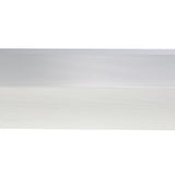 4 ft. 2-Light Fluorescent Brushed Nickel Decorative Wrap Fixture Strip - Super Arbor