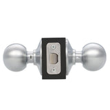 Orbit Series Satin Chrome Passage Hall/Closet Door Knob - Super Arbor