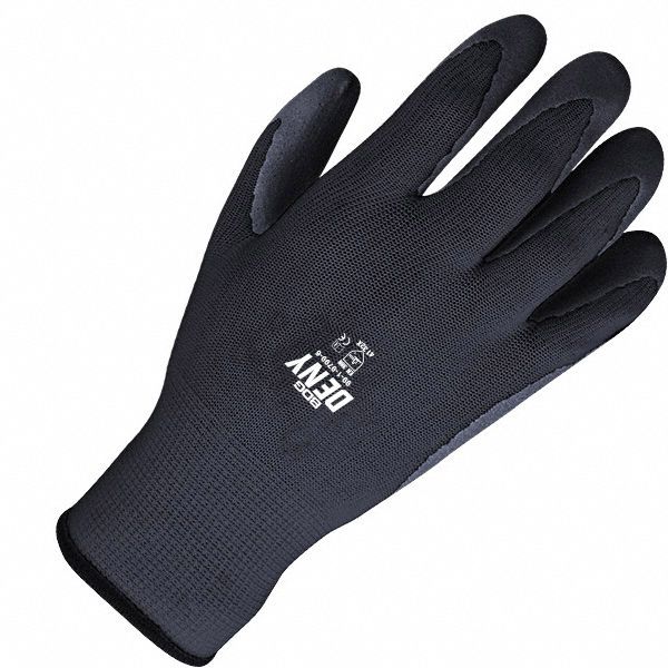 BDG Deny Foam Nitrile Dipped General Purpose Gloves, Small