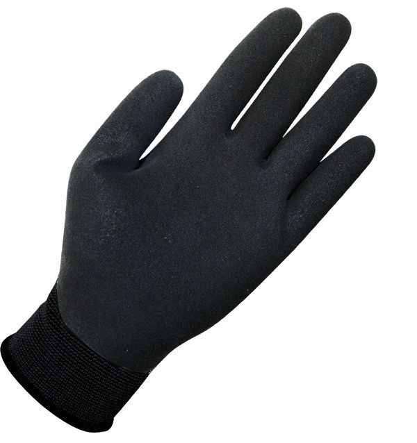 BDG X-Site Sandy Foam Nitrile Dipped Gloves - Medium, Full Finger