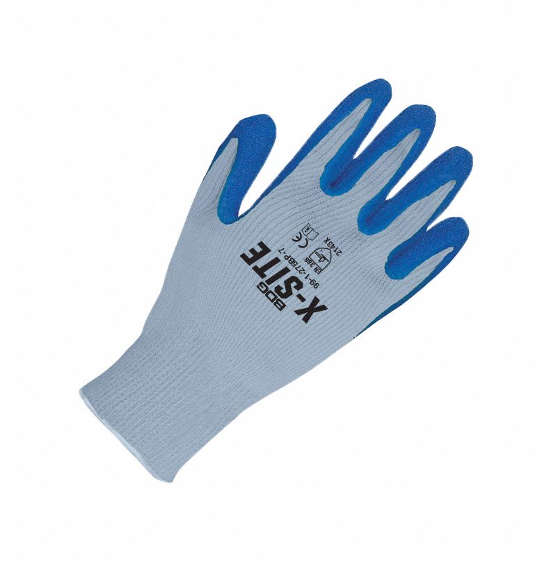 BDG X-Site Foam Latex Coated Knit Gloves - Size 10