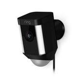 Spotlight Cam Wired Outdoor Rectangle Security Camera, White (2-Pack) - Super Arbor