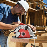 15 Amp Corded Electric 7-1/4 in. Magnesium SIDEWINDER Circular Saw with 24-Tooth Diablo Carbide Blade - Super Arbor