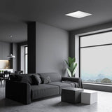 Commercial Electric 2 ft. x 2 ft. 4250 Lumens Non-Dimmable White Integrated LED Flat Panel Ceiling Flush Mount Light Fixture Selectable 5CCT