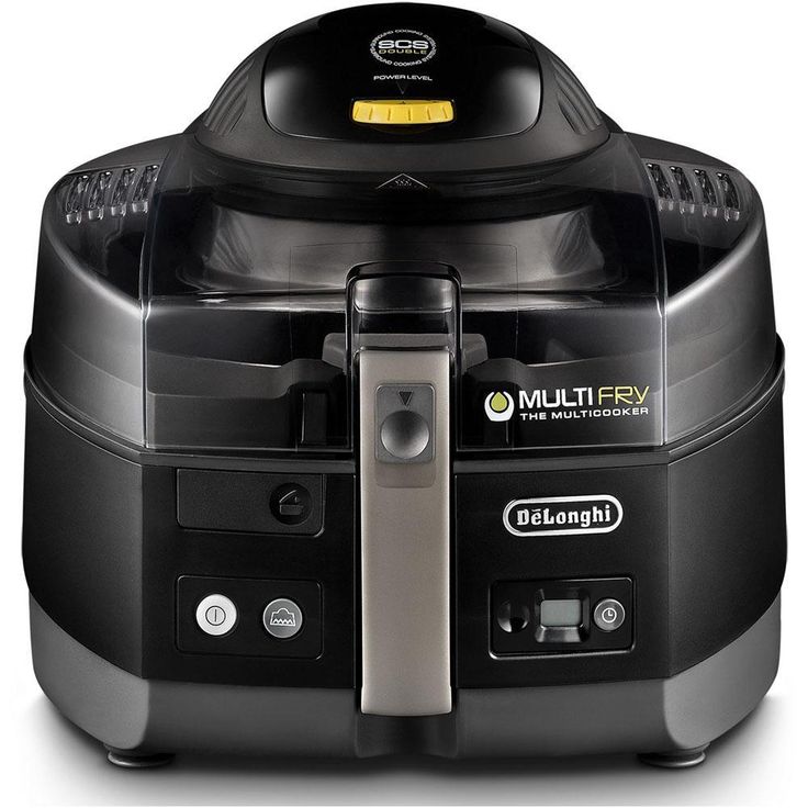 MultiFry FH1363 4.75 Qt. Black Electric Multi-Cooker and Air Fryer