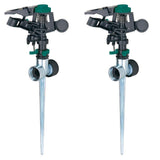 Pulsator Sprinkler with Zinc 2-Way Spikes (2-Pack) - Super Arbor
