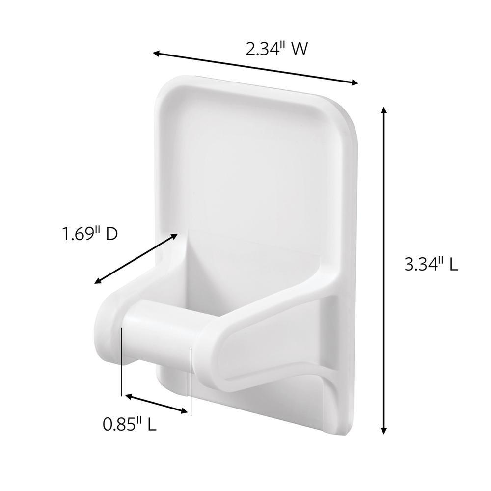 White Spray Bottle Hanger with 2-Large Adhesive Strips - Super Arbor