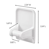 White Spray Bottle Hanger with 2-Large Adhesive Strips - Super Arbor