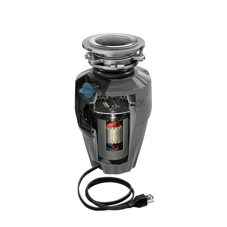 MOEN Prep Series 1/2 HP Continuous Feed Garbage Disposal with Sound Reduction and Universal Mount