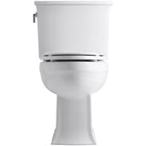 Archer Comfort Height 2-piece 1.28 GPF Single Flush Elongated Toilet with AquaPiston Flushing Technology in Black Black - Super Arbor