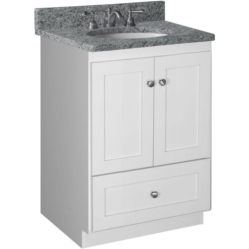 Shaker 42 in. W x 21 in. D x 34.5 in. H Vanity Cabinet Only in Natural Alder - Super Arbor
