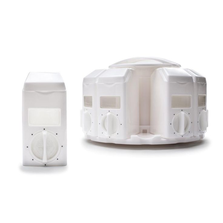 Select A Spice Plastic White Carousel