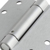 4 in. Satin Chrome Adjustable Spring Door Hinge