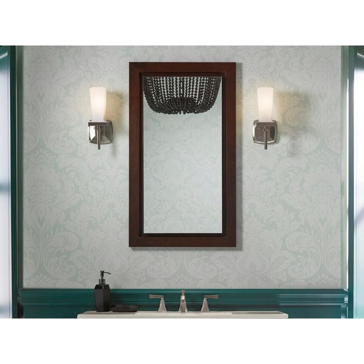 Flat Edge 15 in. x 26 in. Recessed or Surface Mount Medicine Cabinet