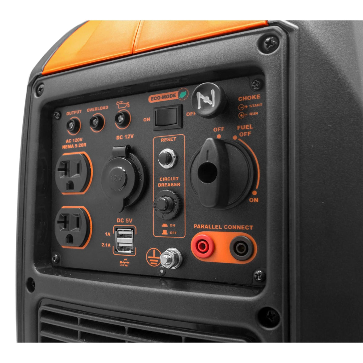 WEN Super Quiet 2000-Watt Gas-Powered Portable Inverter Generator with Fuel Shut Off, CARB Compliant (Model 56203i)