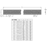 1-1/2 in. x 30 in. Oil-Rubbed Bronze Continuous Hinge