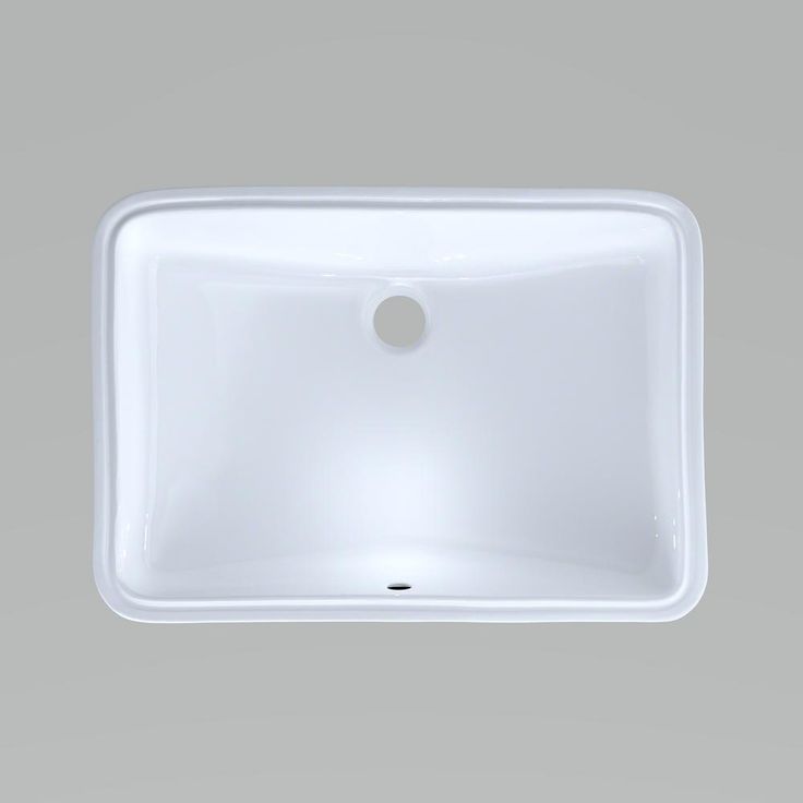 TOTO 21 in. Undermount Bathroom Sink with CeFiONtect in Cotton White