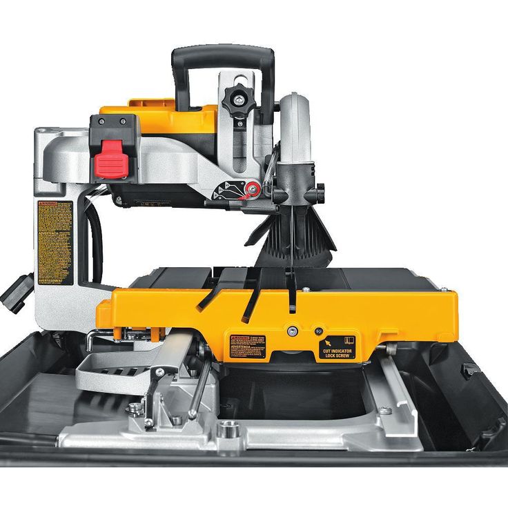 DEWALT 10 in. Wet Tile Saw with Stand