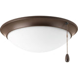 AirPro Collection 1-Light Antique Bronze Ceiling Fan Light Kit