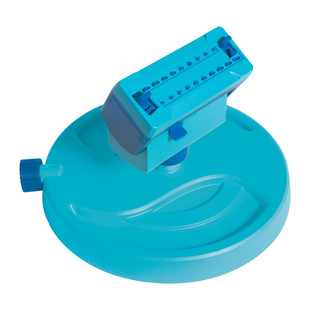 20-Nozzle Max Coverage Adjustable Gear Driven Oscillating Sprinkler on Sled Base - Super Arbor