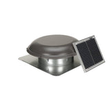 800 CFM Weatherwood Galvanized Steel Solar Powered Attic Fan - Super Arbor