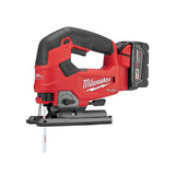 M18 FUEL 18-Volt Lithium-Ion Brushless Cordless Jig Saw Kit With (1) 5.0Ah Battery, Charger and Case - Super Arbor