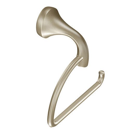 Moen Eva Brushed Nickel Surface Mount Pivot Toilet Paper Holder