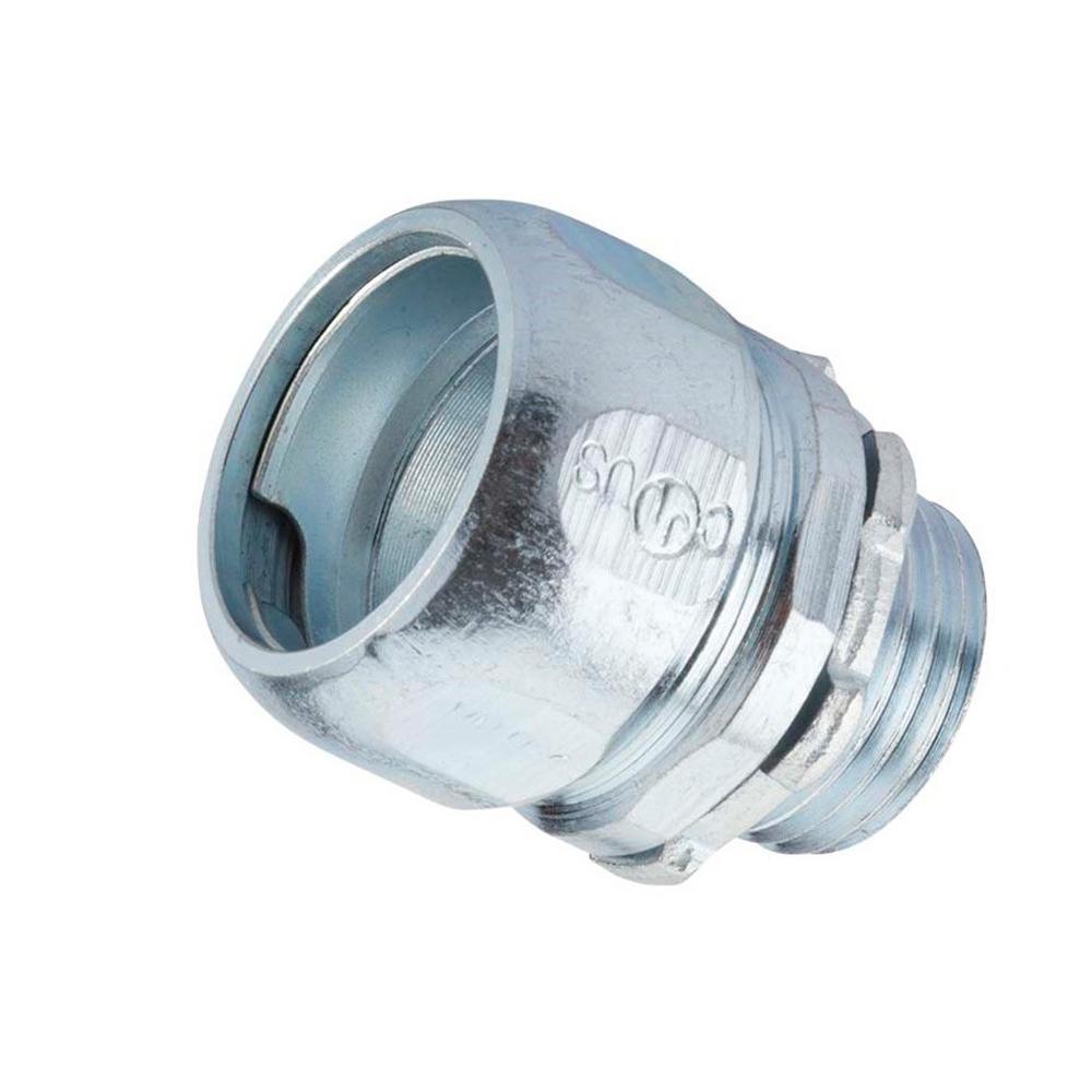 1/2 in. Rigid Compression Connector (2-Pack) - Super Arbor
