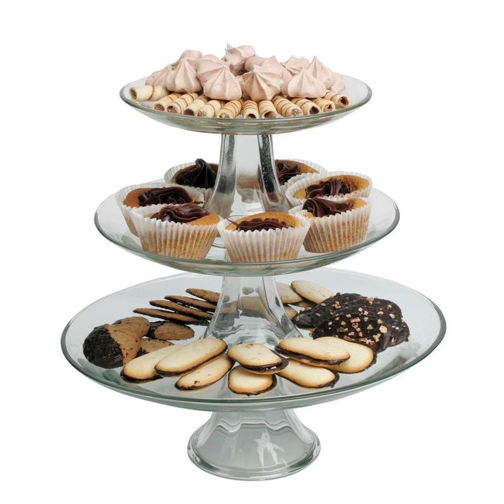 3-Tier Platter Set
