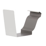 5 in. White Aluminum Seamers with Seamermate (2-Pack)