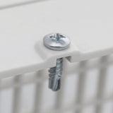 3 in. x 4 in. Plastic White Rodent Guard