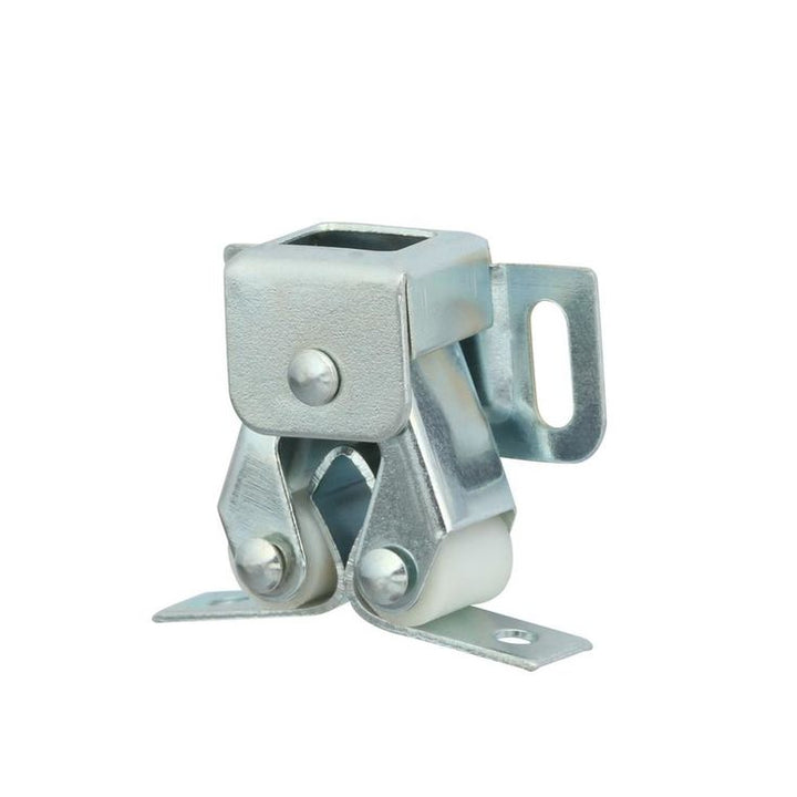 Zinc Plated Double Roller Catch with Spear Strike