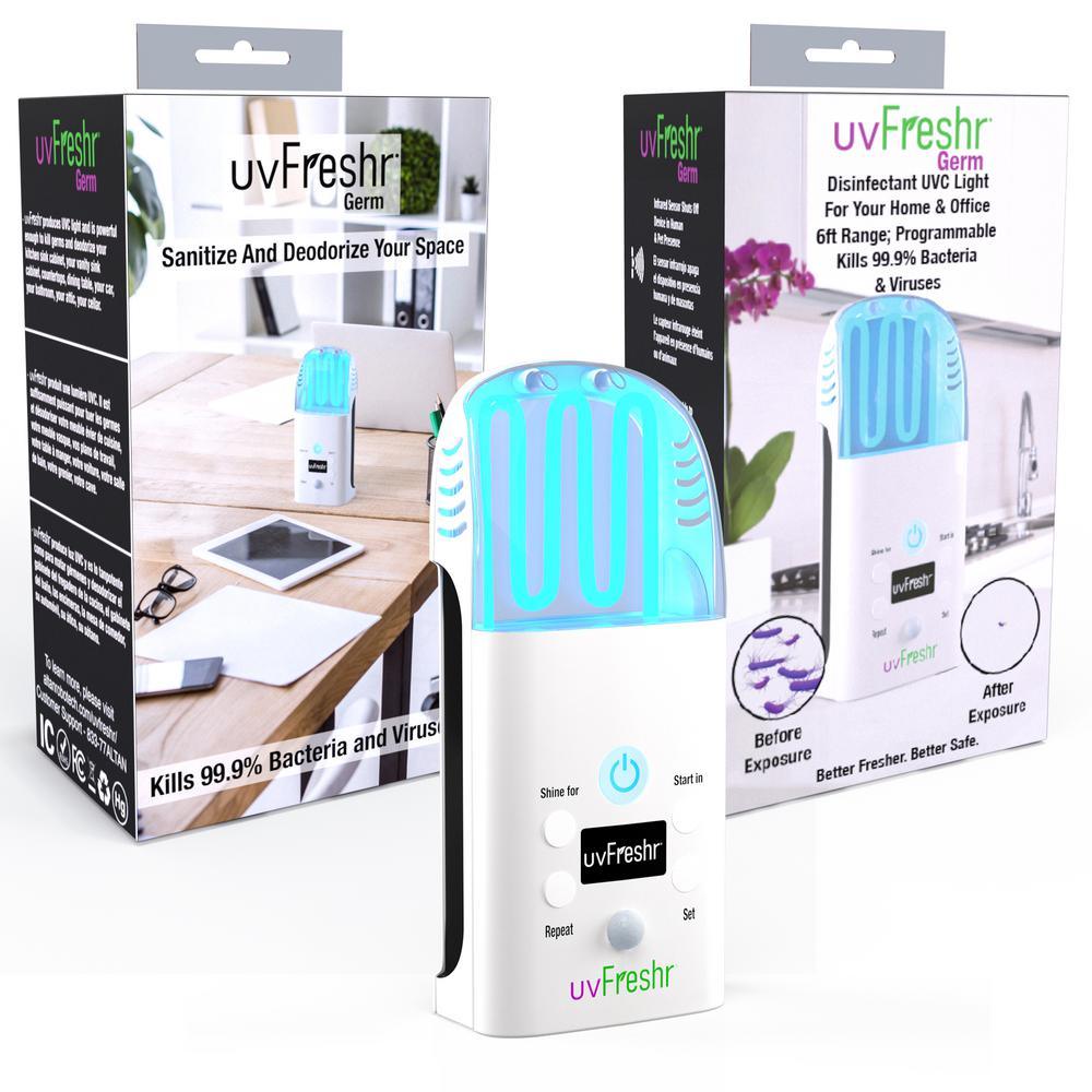 8-Watt Equivalent 5U, CFL, Light bulb; Clear, 1-Bulb; Ultraviolet Germicidal Light ‚Äì Range 6 ft. Kills Germs Fights Mold - Super Arbor
